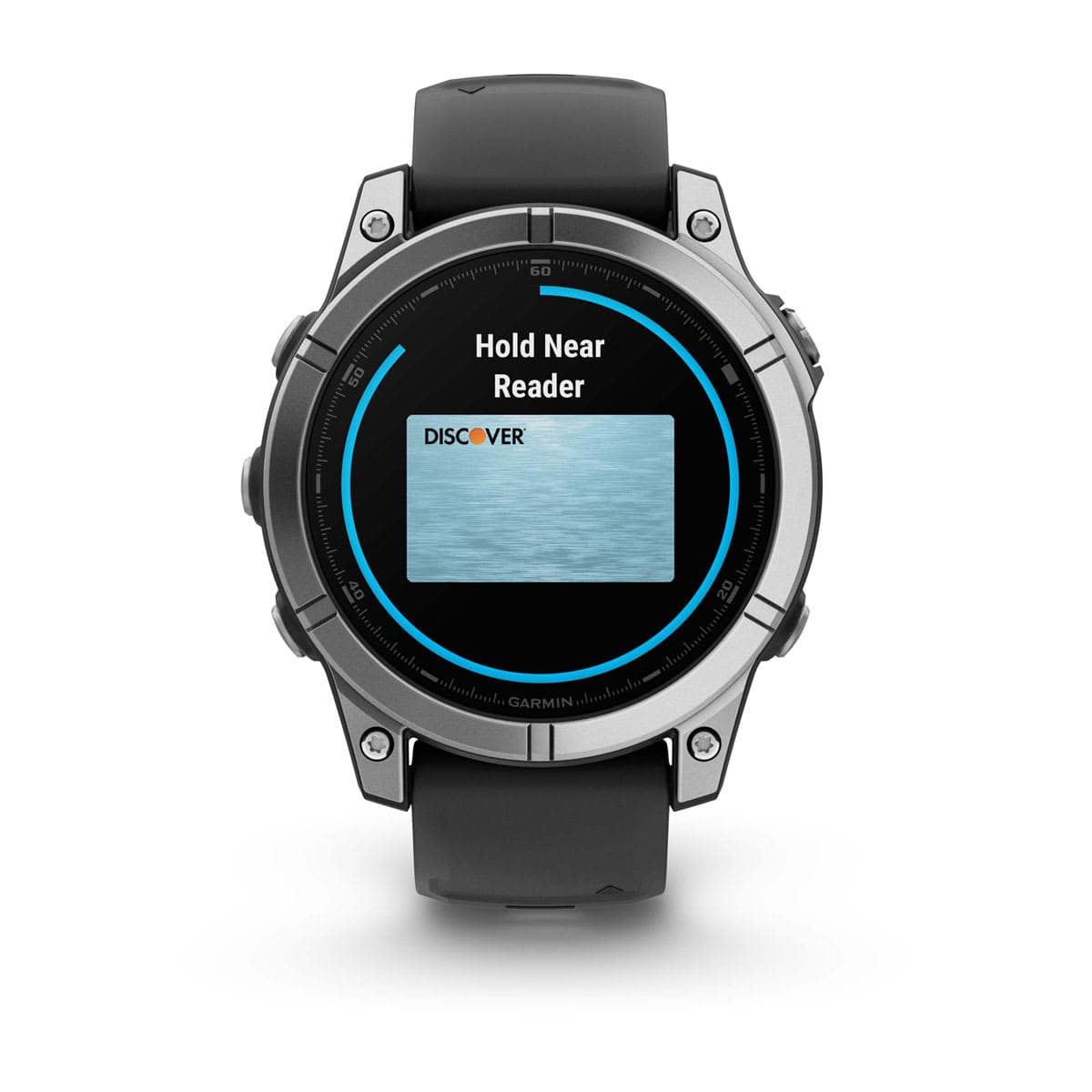 Fenix E – 47 mm, AMOLED Stainless Steel with Black Silicone Band — фото 9