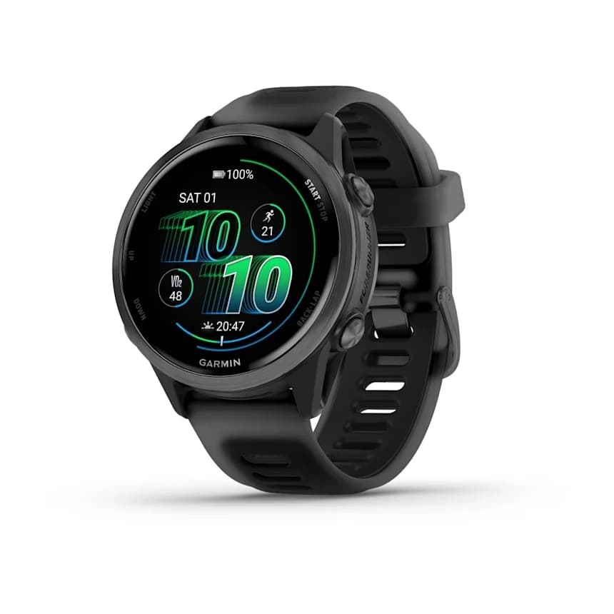Forerunner 570 - 42mm Slate Grey Aluminium with Translucent Black/Black Band