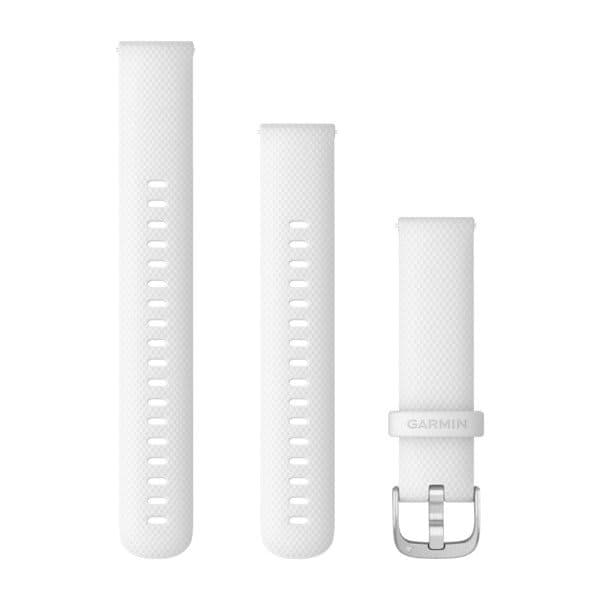 Quick Release Band 18mm White/Silver