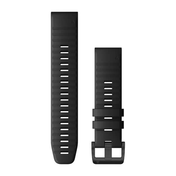 QuickFit Band 22mm Black Silicone