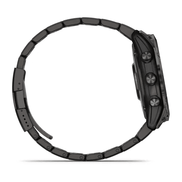 Fenix 7X Pro - Sapphire Solar Edition Carbon Gray DLC Titanium with Vented Titanium Bracelet — фото 6