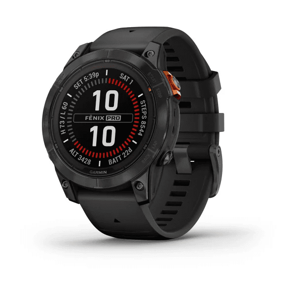 Fenix 7 Pro – Solar Edition Slate Gray with Black Band
