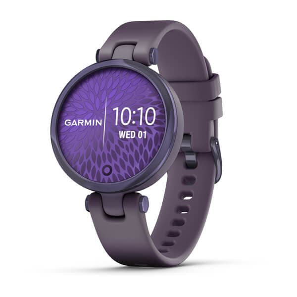 Lily Midnight Orchid Bezel with Deep Orchid Case and Silicone Band