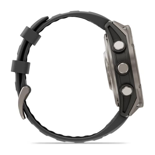 Fenix 8 Pro – 47 mm, AMOLED Sapphire, Titanium with Graphite/black silicone band — фото 4