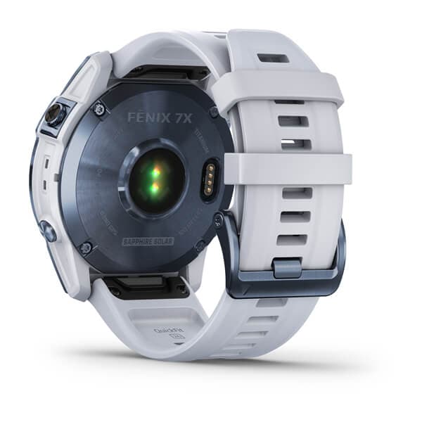 Fenix 7X Sapphire Solar Mineral Blue DLC Titanium with Whitestone Band — фото 10