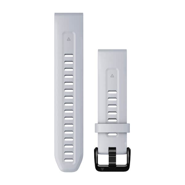 QuickFit 20 Watch Bands Whitestone Silicone