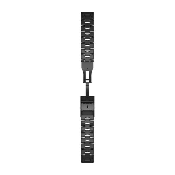 QuickFit 22mm Band Vented Titanium Bracelet with Carbon Gray DLC Coating — фото 2