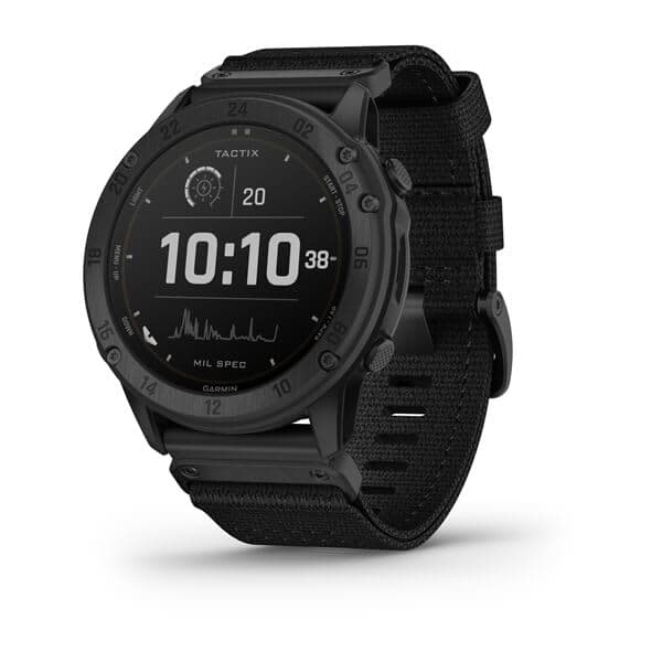 Tactix Delta - Solar Edition Solar-powered Tactical GPS Watch with Nylon Band