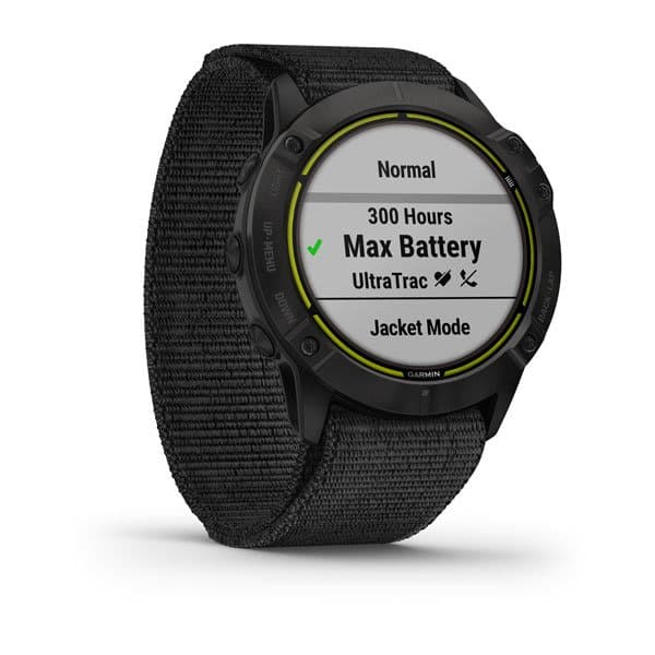 Enduro Carbon Gray DLC Titanium with Black UltraFit Nylon Strap — фото 3