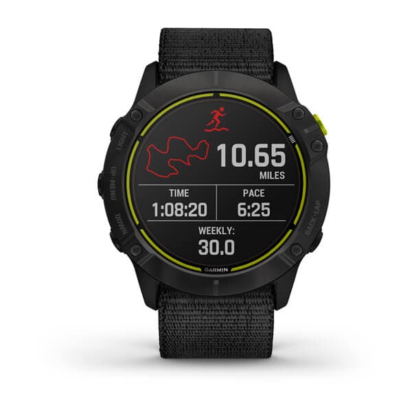 Enduro Carbon Gray DLC Titanium with Black UltraFit Nylon Strap — фото 4