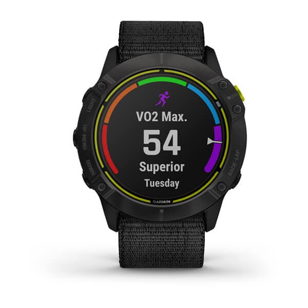 Enduro Carbon Gray DLC Titanium with Black UltraFit Nylon Strap — фото 6