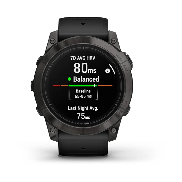 Epix Pro (Gen 2) – Sapphire Edition Carbon Gray DLC Titanium with Black Band 51mm — фото 6
