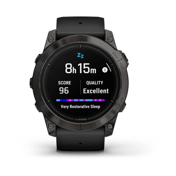 Epix Pro (Gen 2) – Sapphire Edition Carbon Gray DLC Titanium with Black Band 51mm — фото 8