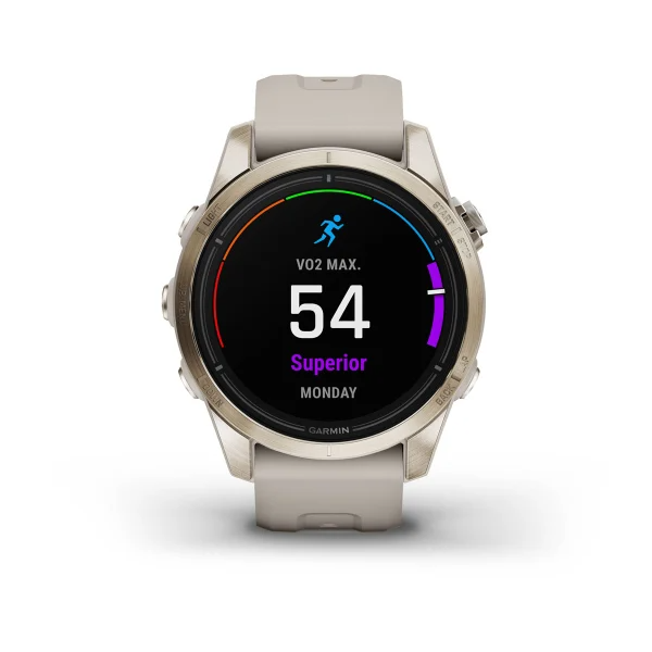 Epix Pro (Gen 2) – Sapphire Edition Soft Gold with Light Sand Band 42mm — фото 2
