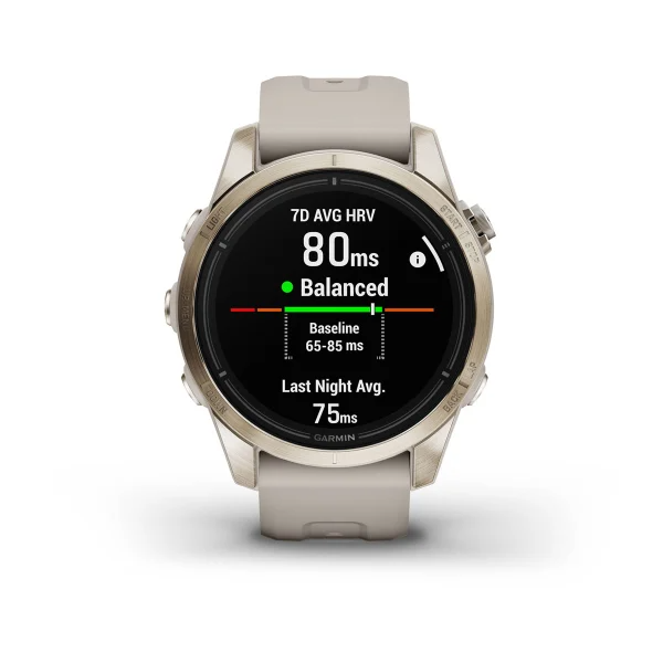 Epix Pro (Gen 2) – Sapphire Edition Soft Gold with Light Sand Band 42mm — фото 6