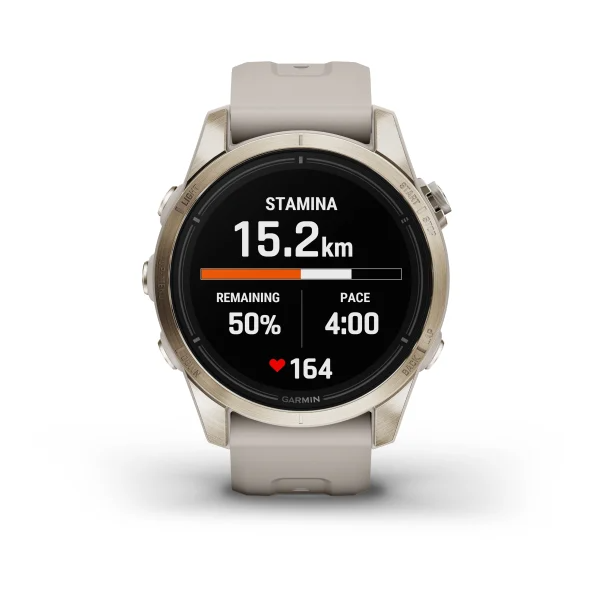 Epix Pro (Gen 2) – Sapphire Edition Soft Gold with Light Sand Band 42mm — фото 9