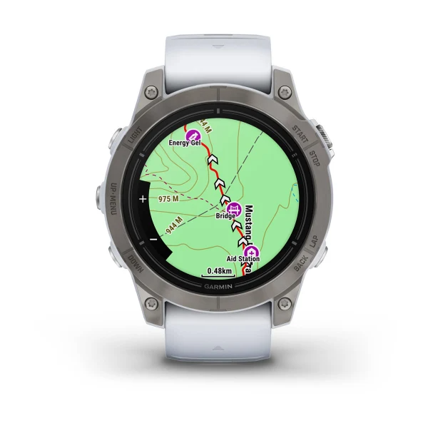 Epix Pro (Gen 2) – Sapphire Edition Titanium with Whitestone Band 47mm — фото 4
