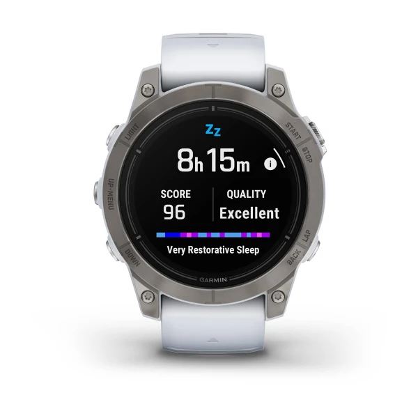 Epix Pro (Gen 2) – Sapphire Edition Titanium with Whitestone Band 47mm — фото 8