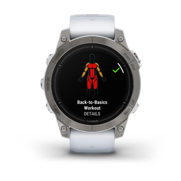 Epix Pro (Gen 2) – Sapphire Edition Titanium with Whitestone Band 47mm — фото 10