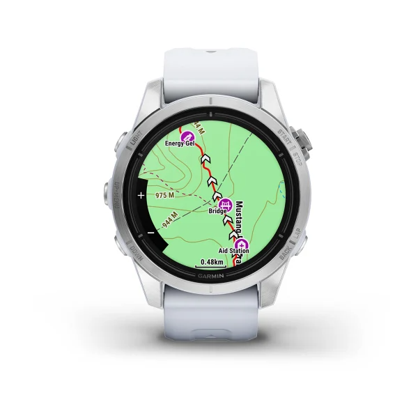 Epix Pro (Gen 2) – Standard Edition Silver with Whitestone Band 42mm — фото 4