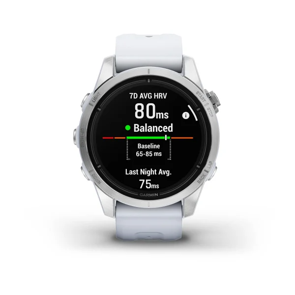 Epix Pro (Gen 2) – Standard Edition Silver with Whitestone Band 42mm — фото 6