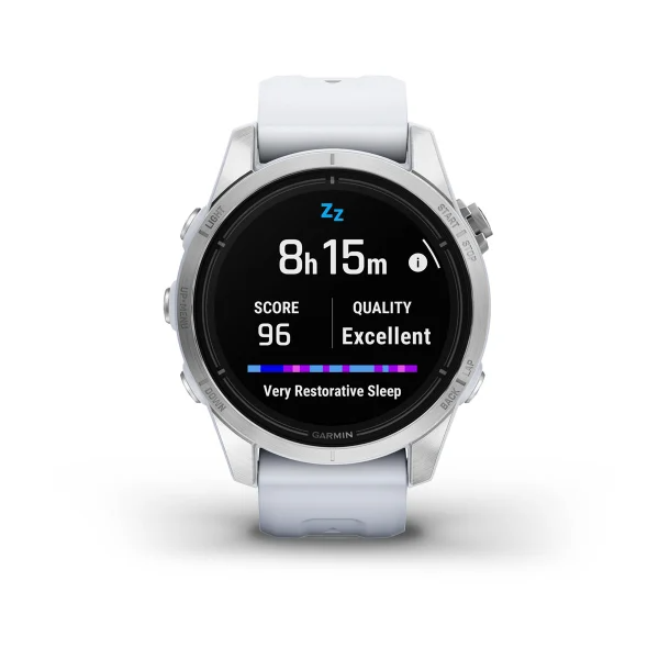 Epix Pro (Gen 2) – Standard Edition Silver with Whitestone Band 42mm — фото 8