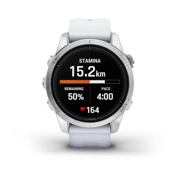 Epix Pro (Gen 2) – Standard Edition Silver with Whitestone Band 42mm — фото 9