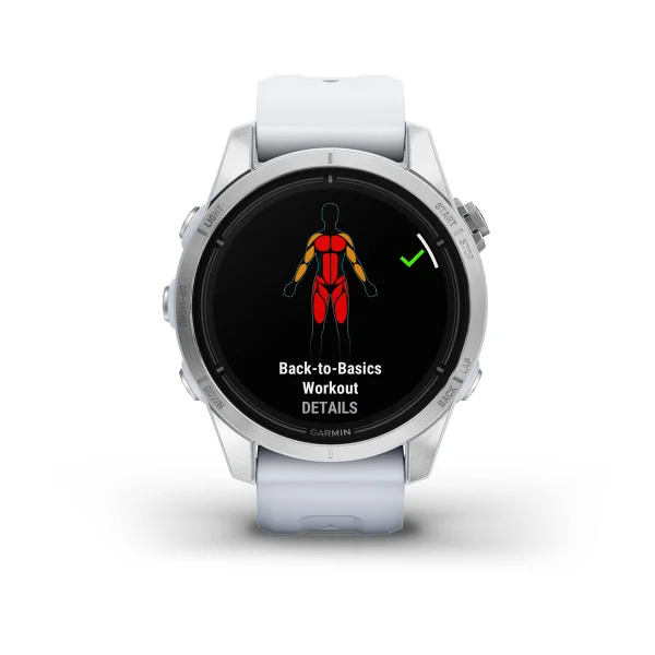 Epix Pro (Gen 2) – Standard Edition Silver with Whitestone Band 42mm — фото 10