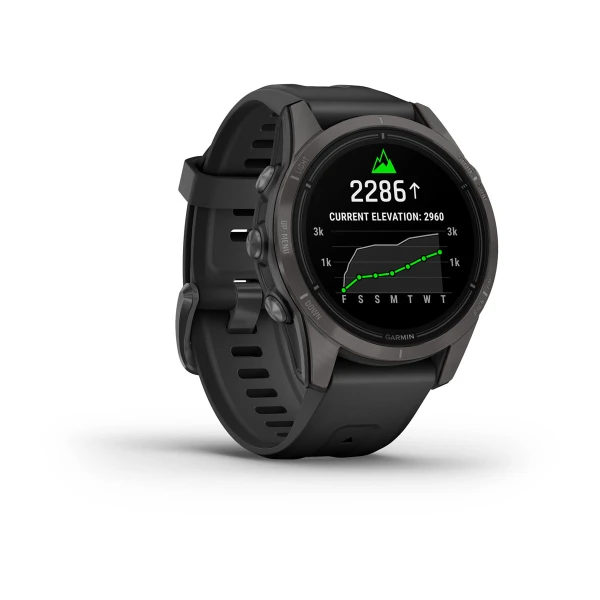 Epix Pro (Gen 2) – Sapphire Edition Carbon Gray DLC Titanium with Black Band 42mm — фото 3