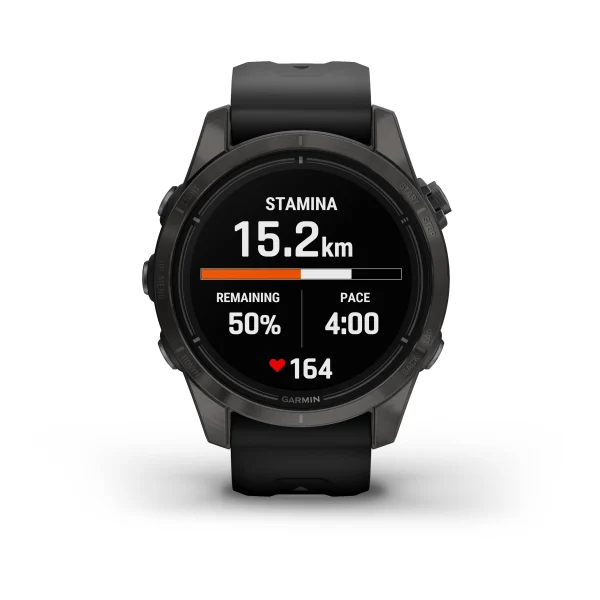 Epix Pro (Gen 2) – Sapphire Edition Carbon Gray DLC Titanium with Black Band 42mm — фото 9