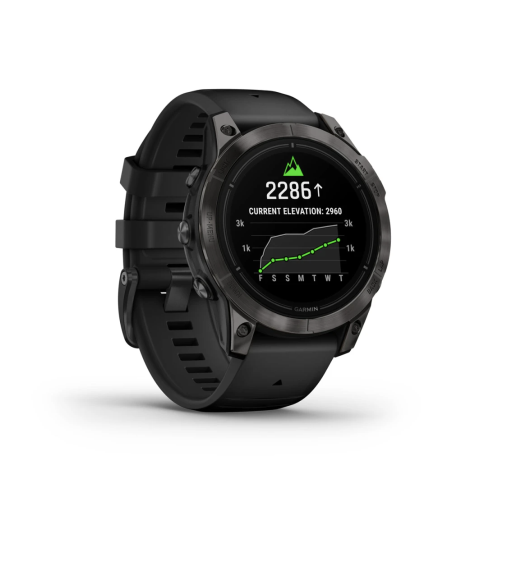 Epix Pro (Gen 2) – Sapphire Edition Carbon Gray DLC Titanium with Black Band 47mm — фото 3