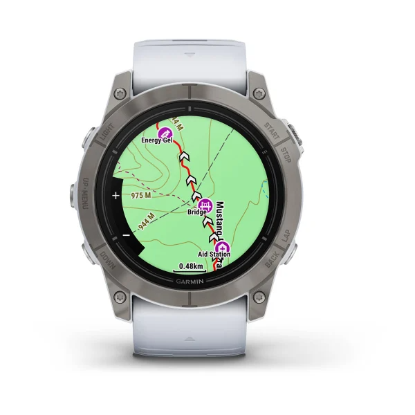 Epix Pro (Gen 2) – Sapphire Edition Titanium with Whitestone Band 51mm — фото 4