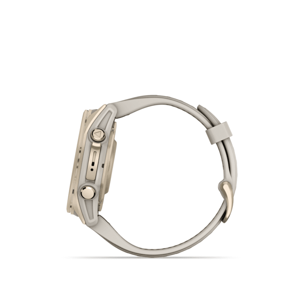 Fenix 8 – AMOLED Sapphire Soft Gold With Fog Gray/Dark 43 mm — фото 5