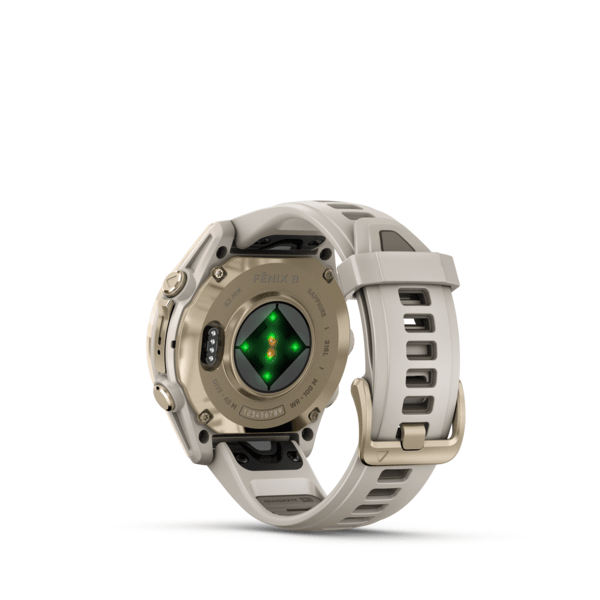 Fenix 8 – AMOLED Sapphire Soft Gold With Fog Gray/Dark 43 mm — фото 6