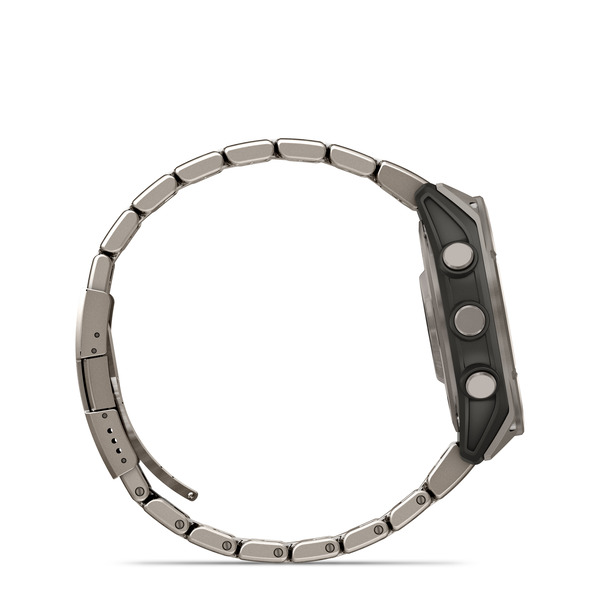 Fenix 8 – AMOLED Sapphire bare titanium, graphite with a titanium band, plus a graphite silicone band, 47 mm — фото 8
