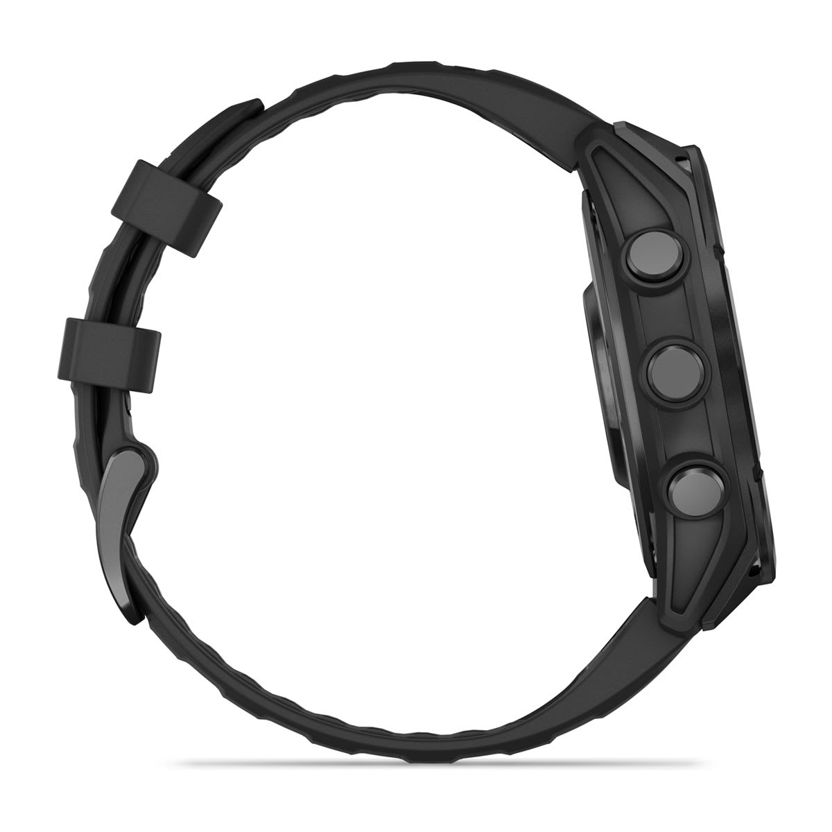 Fenix 8 – 47 mm, AMOLED slate gray with a black silicone band — фото 4
