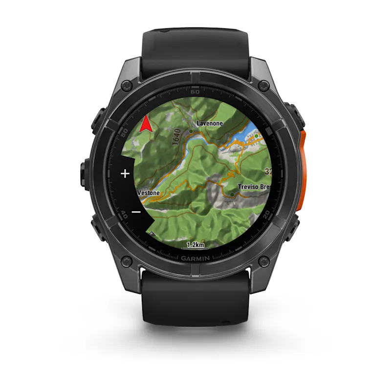Fenix 8 – AMOLED Slate Gray With A Black Silicone Band 51 mm — фото 6
