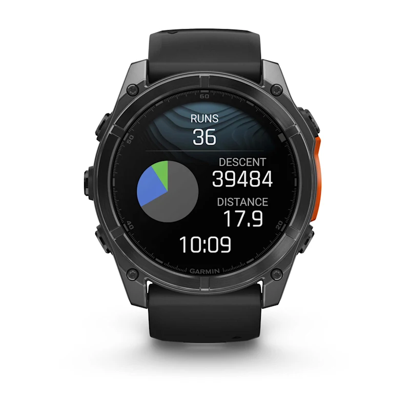 Fenix 8 – AMOLED Slate Gray With A Black Silicone Band 51 mm — фото 9
