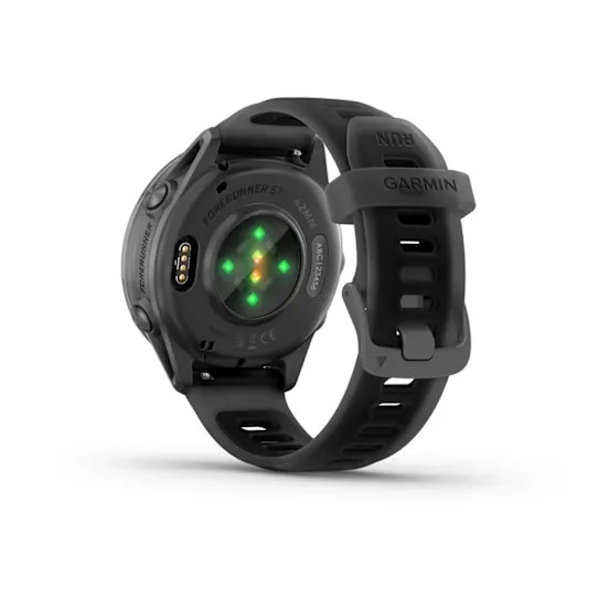 Forerunner 570 - 42mm Slate Grey Aluminium with Translucent Black/Black Band — фото 5