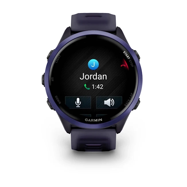 Forerunner 570 - 47mm Indigo Aluminium with Translucent Imperial Purple/Indigo Band — фото 3