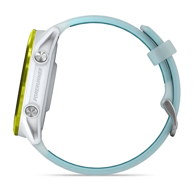 Forerunner 570 - 47mm Amp Yellow Aluminium with Translucent Whitestone/Turquoise Band — фото 7