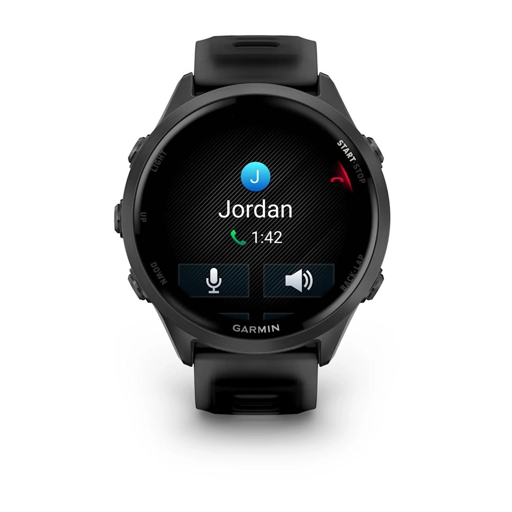 Forerunner 570 - 47mm Slate Grey Aluminium with Translucent Black/Black Band — фото 3