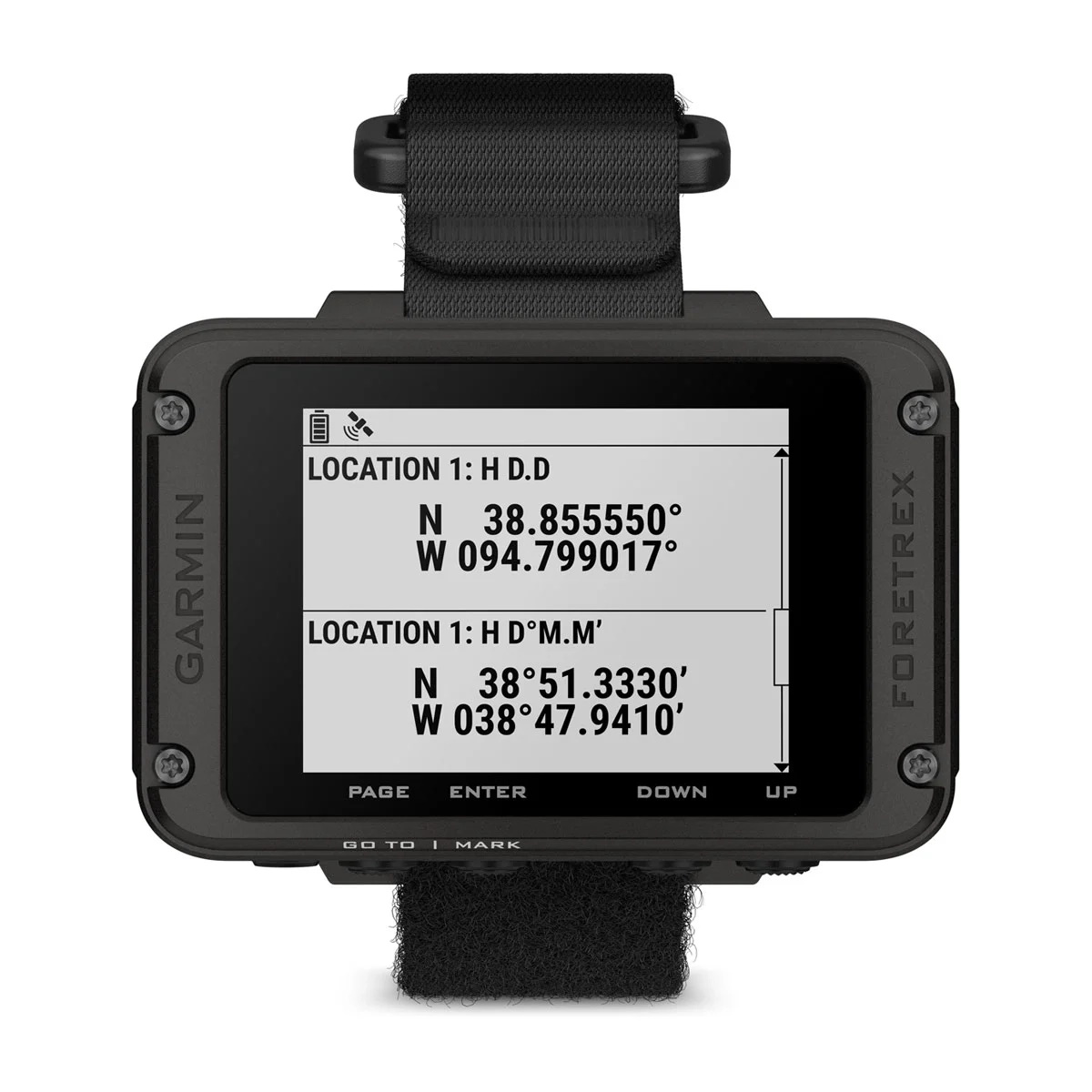Foretrex 801 Wrist-mounted GPS Navigator with Strap — фото 6