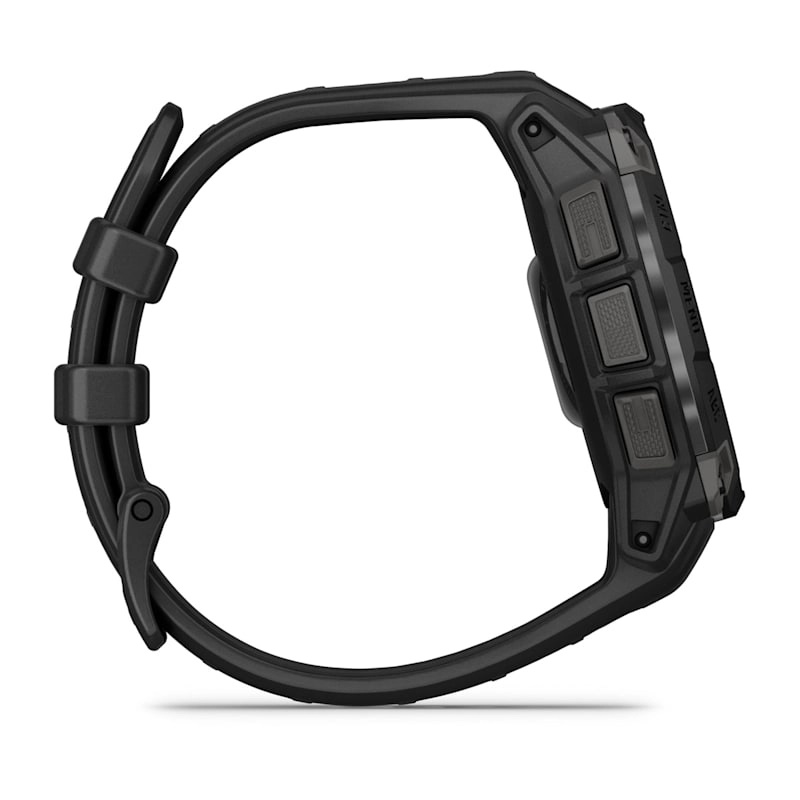Instinct 3 – 45 mm, AMOLED Black with black band — фото 4