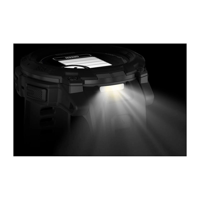 Instinct 3 – 45 mm, Solar, Tactical Edition Black with Black Band — фото 8