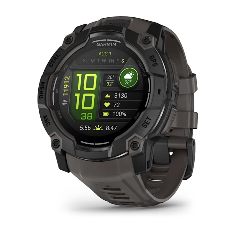 Instinct 3 – 50 mm, AMOLED Black with Charcoal Band