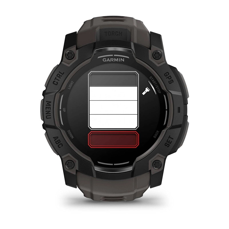 Instinct 3 – 50 mm, AMOLED Black with Charcoal Band — фото 5