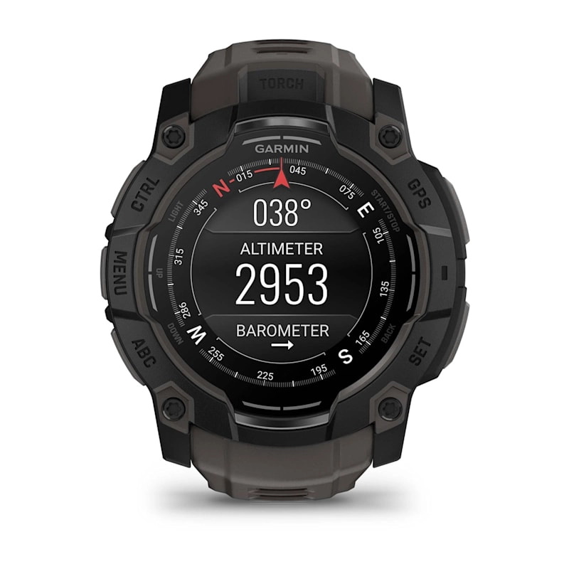 Instinct 3 – 50 mm, AMOLED Black with Charcoal Band — фото 7