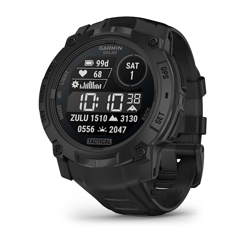 Instinct 3 – 50 mm, Solar, Tactical Edition Black with Charcoal Band
