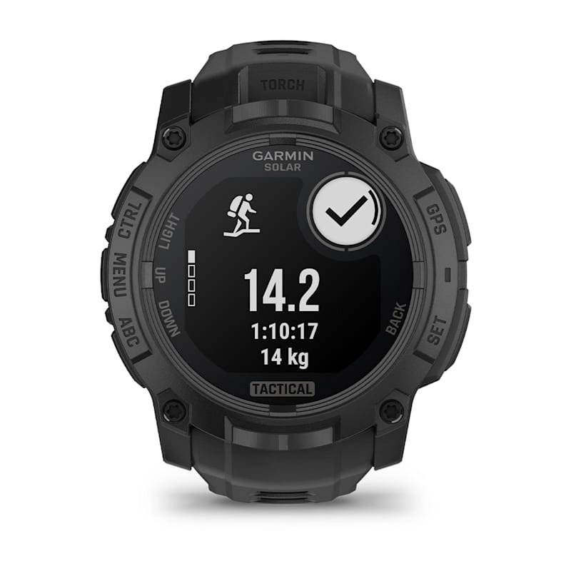 Instinct 3 – 50 mm, Solar, Tactical Edition Black with Charcoal Band — фото 5